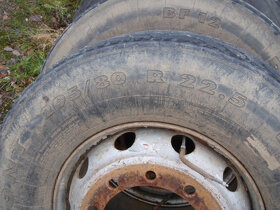 Bezdušová kola 295/80 R 22,5 - 2