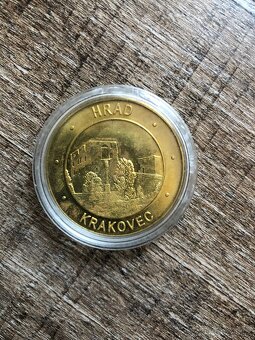 Mince českého hradu Krakovec pamětník - 2
