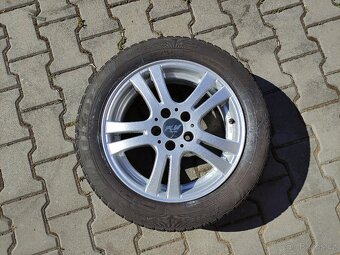 Alu litá kola VW POLO 5, 185/60/15 + šrouby,5x100 - 2