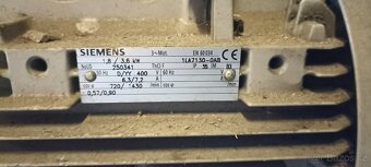 Asynchronií elektro motor siemens 3,6KW - 2