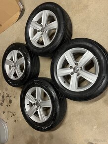 Originální letní alu VW 205/60R16, Continental 5,5mm - 2