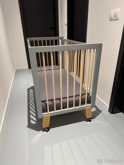 Dětská postýlka dřevěná Kinderkraft 120x60 - 2