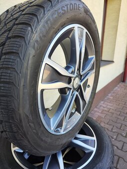 Originál ALU kola MERCEDES 17" s pneu BRIDGESTONE - 2
