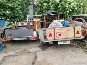 Přívěsný vozík za osobní auto platné doklady - 2