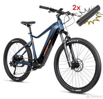 Leader Fox KENT 27,5", BAFANG M510,  2x baterie - 2