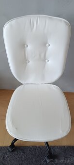 IKEA židle k psacímu stolu LILLHÖJDEN, bílá - 2