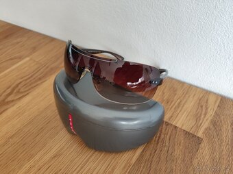 PRADA sportovní sluneční brýle Brown Gradinet - 2