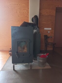 Kamnová vložka Schmid SH 9 G + teplovzdušný výměník - 2