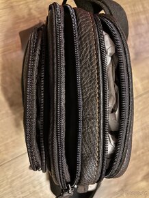 Pánská kožená taška přes rameno - 2