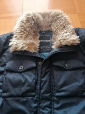 Pánska tmavomodrá vetrovka veľ. S - 2