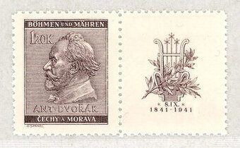 PROTEKTORÁT - Antonín Dvořák/kupon - svěží. - 2