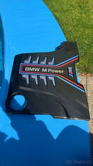 BMW M5 f90,M8 X5M X6M karbonový kryt motoru original - 2
