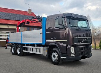 Volvo FH 420 6x4 - valník s hydraulickou rukou - 2