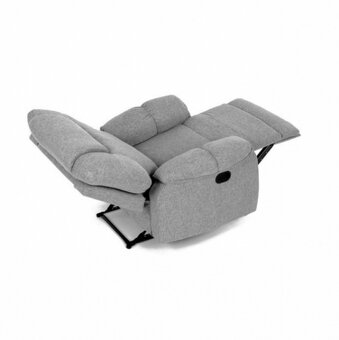 Relaxační křeslo TV-4088 šedá potahová látka - 2