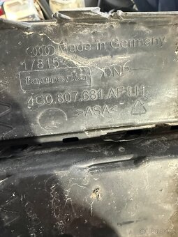 A6 C7 4G LIFT mřížka nárazníku levá levý předek SLINE 4G0807 - 2