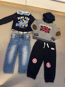 Obleceni pro  chlapce 86-92 rifle guess, teplaky Marvel - 2