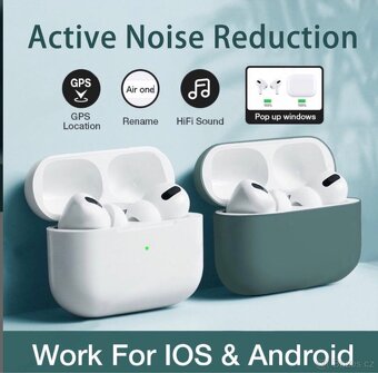 TWS Sluchátka Chytrá dotyková sluchátka - 2