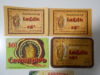 PIVNÍ ETIKETY  RARITNÍ  - 2