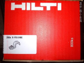 HILTI KABELOVÉ PŘÍCHYTKY - 2