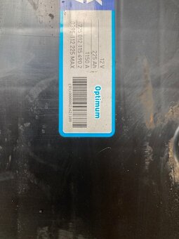 Akumulátor 12v 225ah - 2