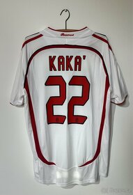 AC Milán fotbalový dres finále ligy mistrů 2007 Kaká - 2