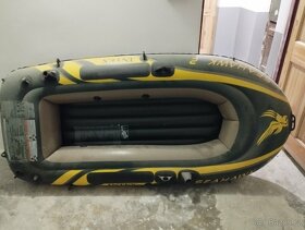Nafukovací člun Intex pro 2 osoby včetně pádel - 2