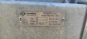 sklopný vlek Vezeko 3,5 t - 2