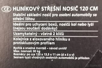 Prodám střešní nosič - 2
