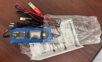 COMPASS Nabíječka mikroprocesor 3,8A 6/12V PB/GEL LCD displa - 2