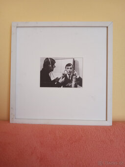 Karle Gott zamlada - zasklené fotografie - 2