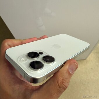 iPhone 15 Pro 256GB, 100% baterie, záruka - 2