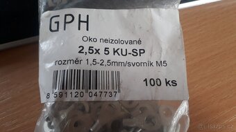 Kabelová oka CU M5 - 2