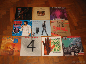 LP vinyly = Black Sabbath, Beat-Line 1968, Genesis, Reo Spee - 2