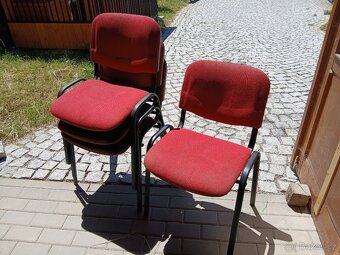 Konferenční židle čalouněná - 2