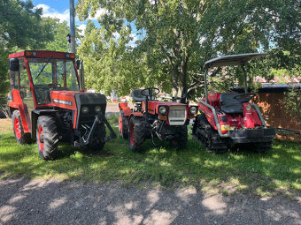 Prodám malotraktor MT8- 050 4x4, tříválec diesel a další - 2