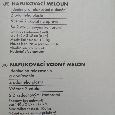 Nafukovací matrace meloun - 2