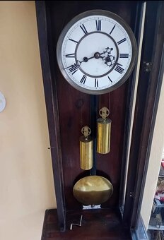 Kyvadlové hodiny pendlovky Gustav Becker - 2