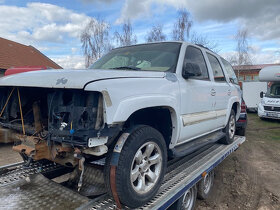 Chevrolet Tahoe 2005, 5.3V8, 4x4 na náhradní díly nebo celek - 2