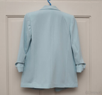 dámské světle tyrkysové sako S/36 - 2