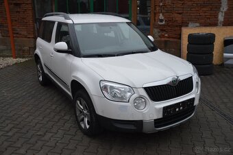 Yeti 2.0TDI 81kW ALU klimatizace NAVI rezerva - 2