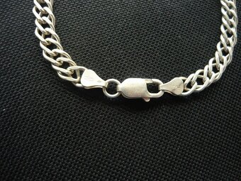 Stříbrný náramek, řetízek, stříbro 925 - 2