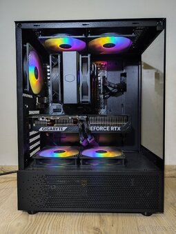 Herní PC: RTX 5070, R5 7500F, 32Gb ram DDR5, ZÁRUKA - 2