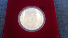 Zlatá 10 000 Kč KNĚŽNA LUDMILA - PROOF, TOP stav - 2