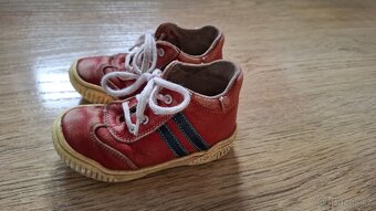 Kožené dětské polobotky, č. 22 - 2