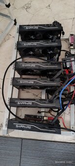 Mining rig 6x RX470 8GB sapphire - 2