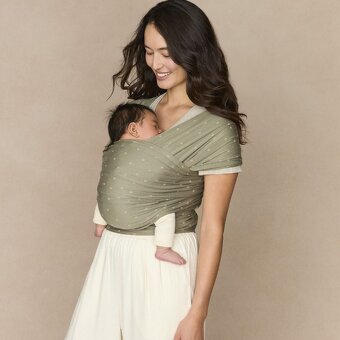 ERGOBABY | ŠÁTEK/Aura Sustainably Sourced KNIT Baby Wrap - O - 2
