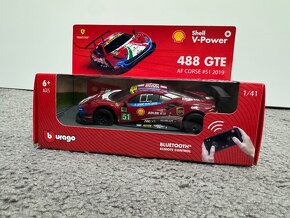 Modely Ferrari-Shell na ovládání - 2