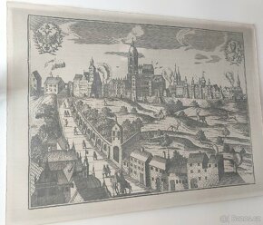 Starožitný Obraz - Pražská defenestrace 1618 (Hradčany) - 2