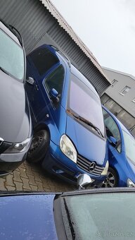Mercedes Vaneo 1.7 tdci veškeré náhradní díly nebo v celku - 2