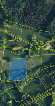 Prodej zahrady 4526 m² Dlouhý Most 167 Kč / m2 - 2